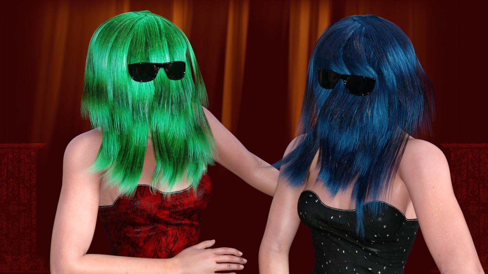 Halloween Hair by N/A