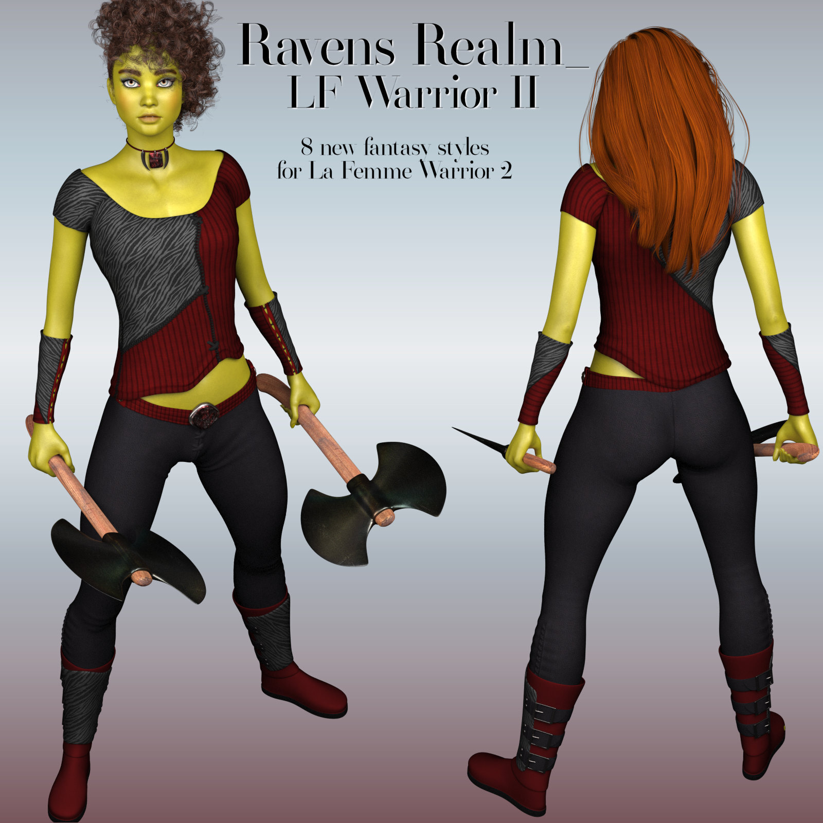 Ravens Realm_LF Warrior II by N/A