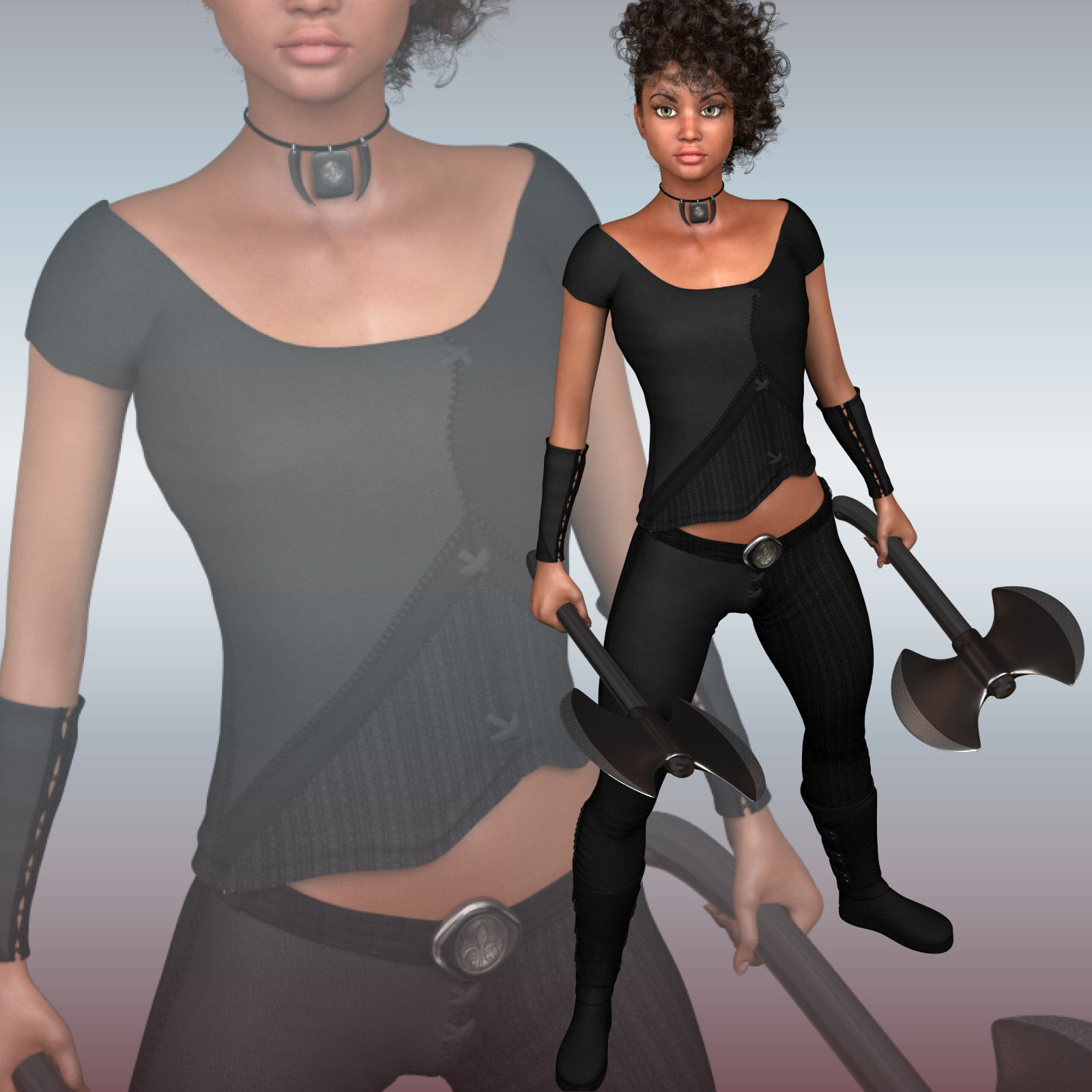 Ravens Realm_LF Warrior II by N/A