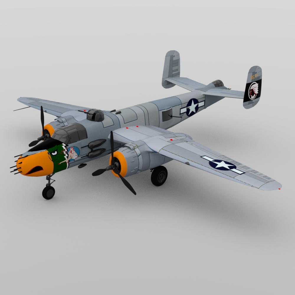 Mitchell B25J for DAZ Studio by N/A