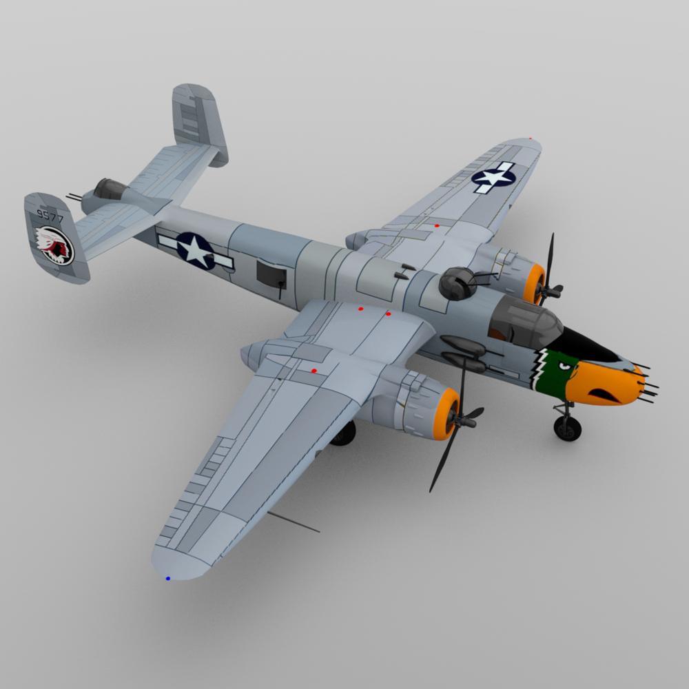 Mitchell B25J for DAZ Studio by N/A