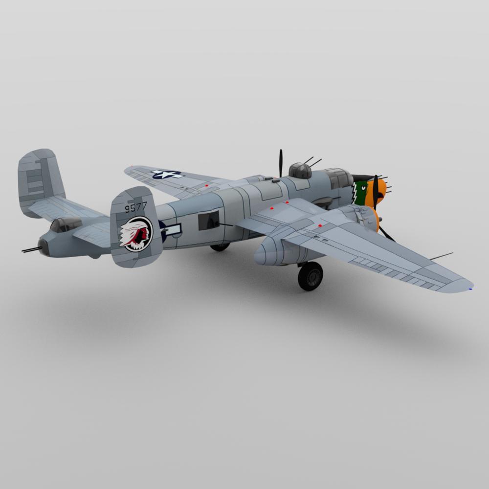 Mitchell B25J for DAZ Studio by N/A