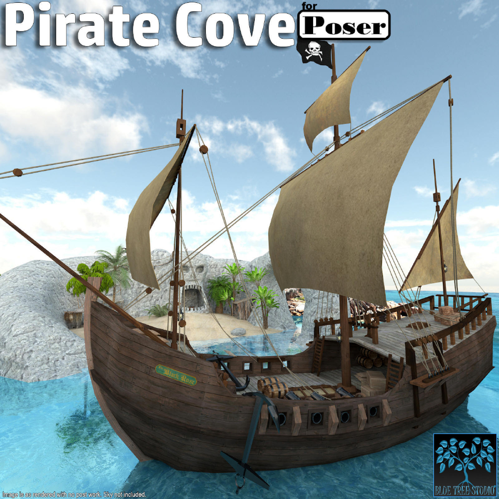 Pirate Cove for Poser by N/A