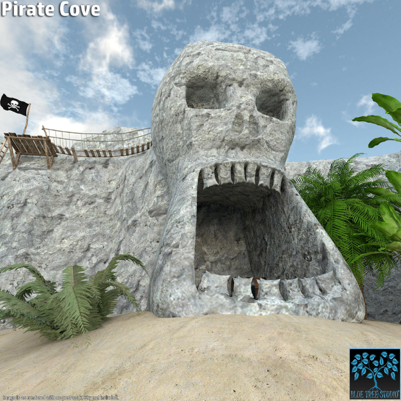 Pirate Cove for Poser by N/A