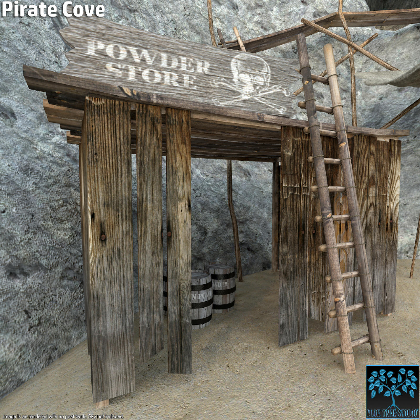 Pirate Cove for Poser by N/A