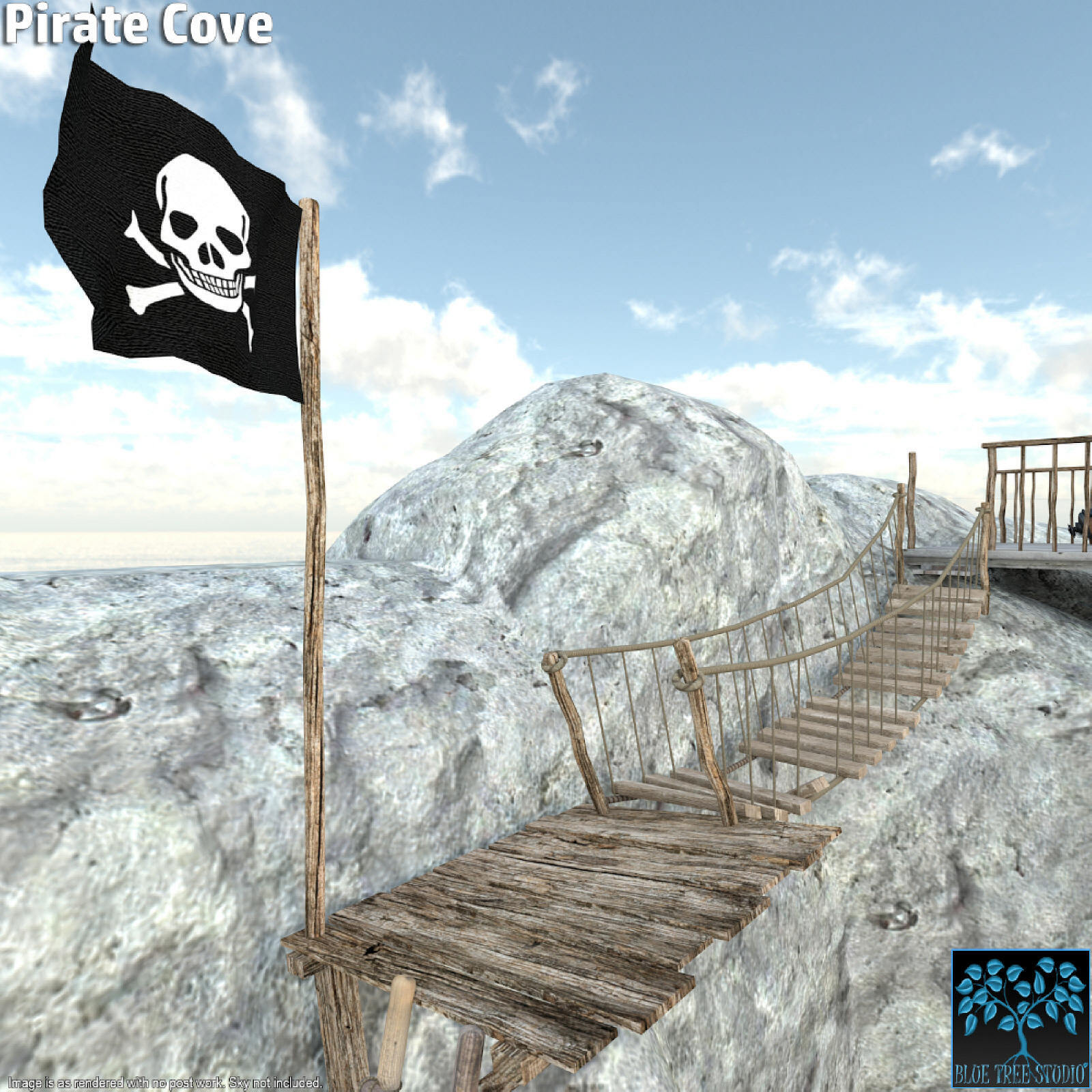 Pirate Cove for Poser by N/A