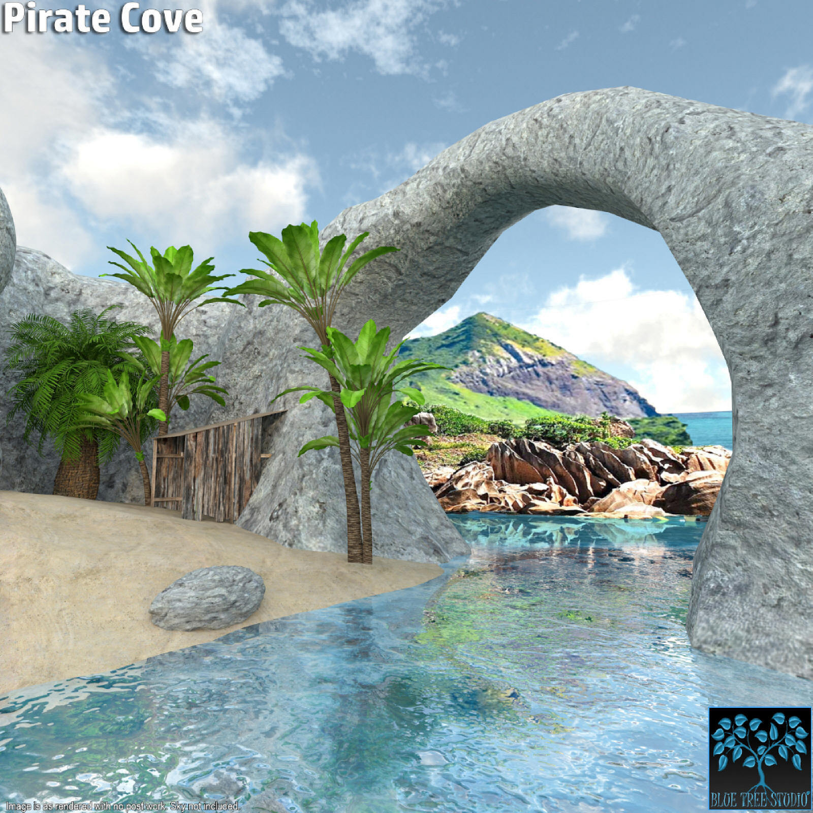 Pirate Cove for Poser by N/A