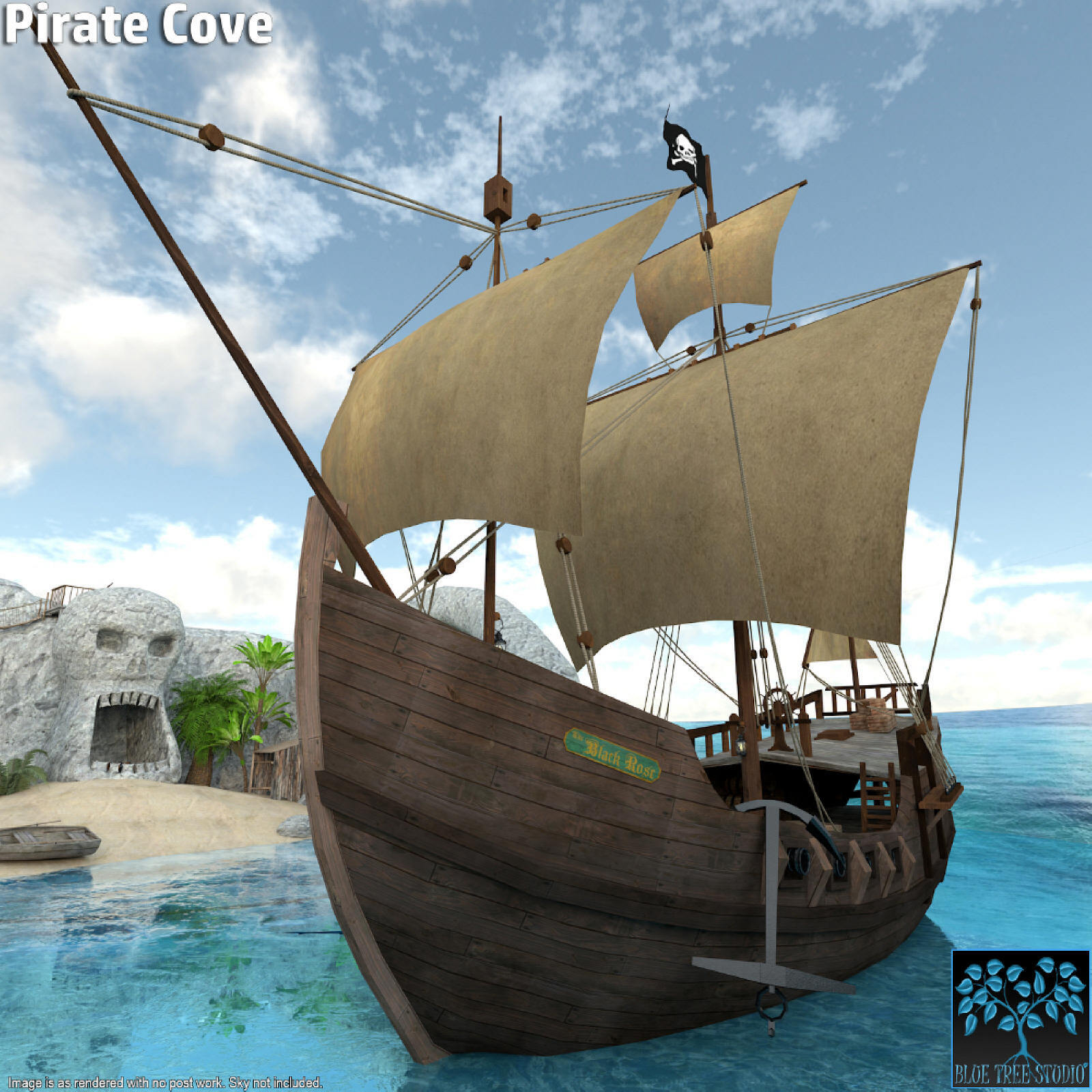 Pirate Cove for Poser by N/A