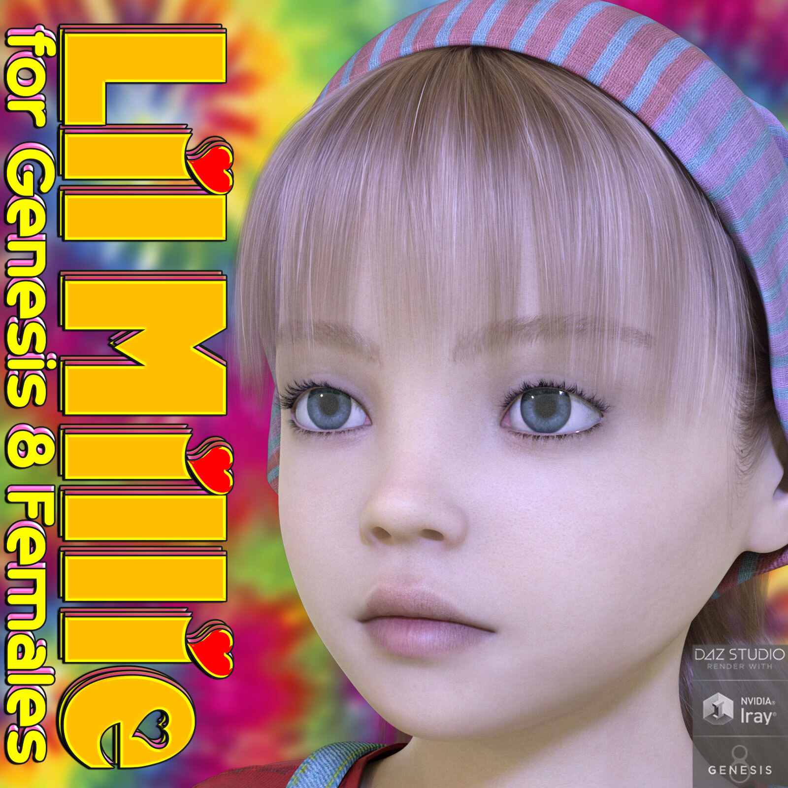 Lil Millie For Genesis 8 Females Redux by N/A