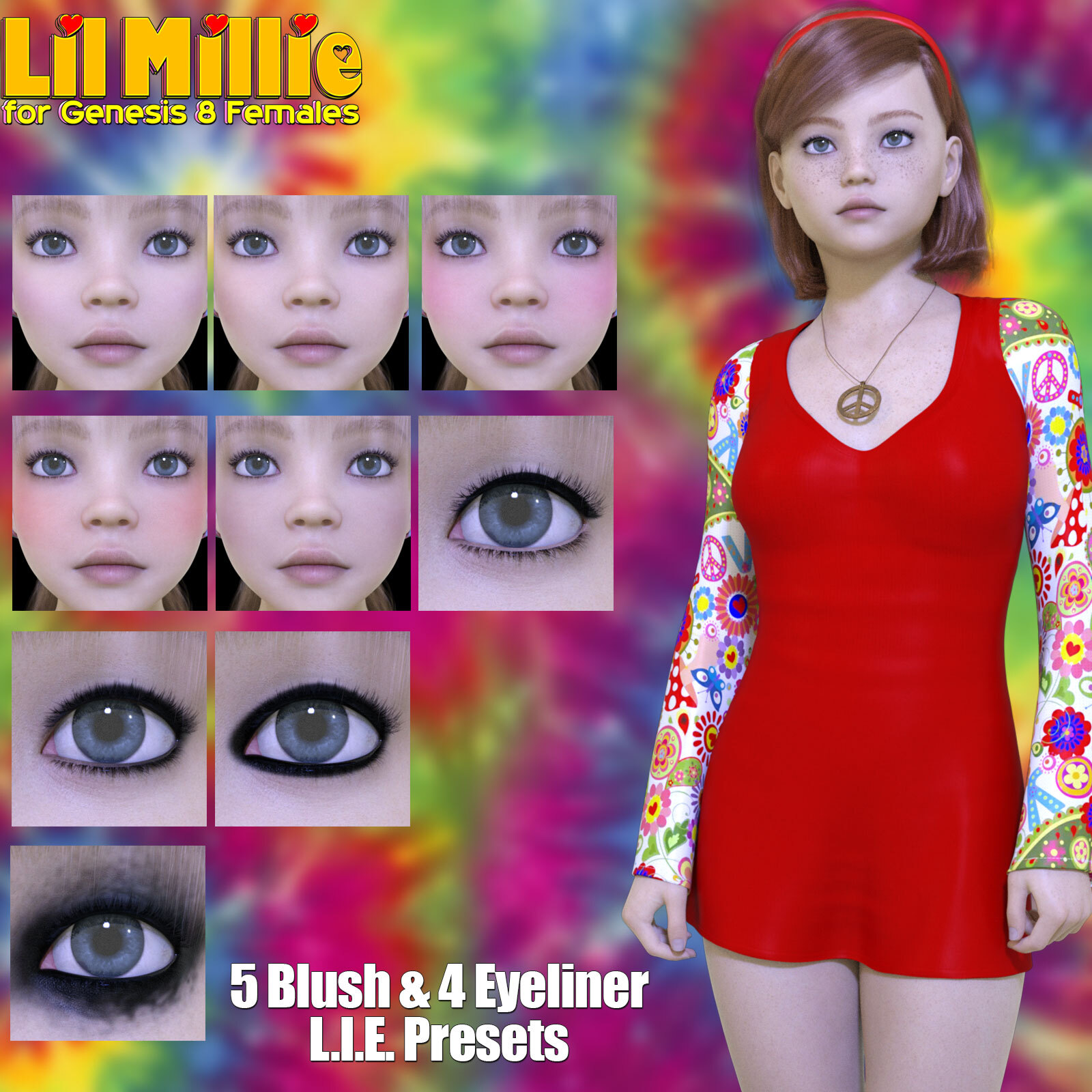 Lil Millie For Genesis 8 Females Redux by N/A