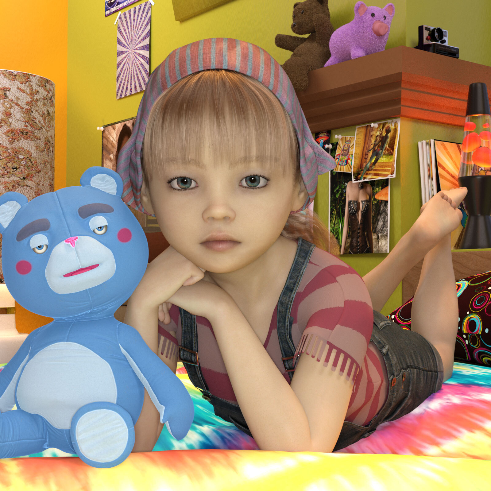 Lil Millie For Genesis 8 Females Redux by N/A