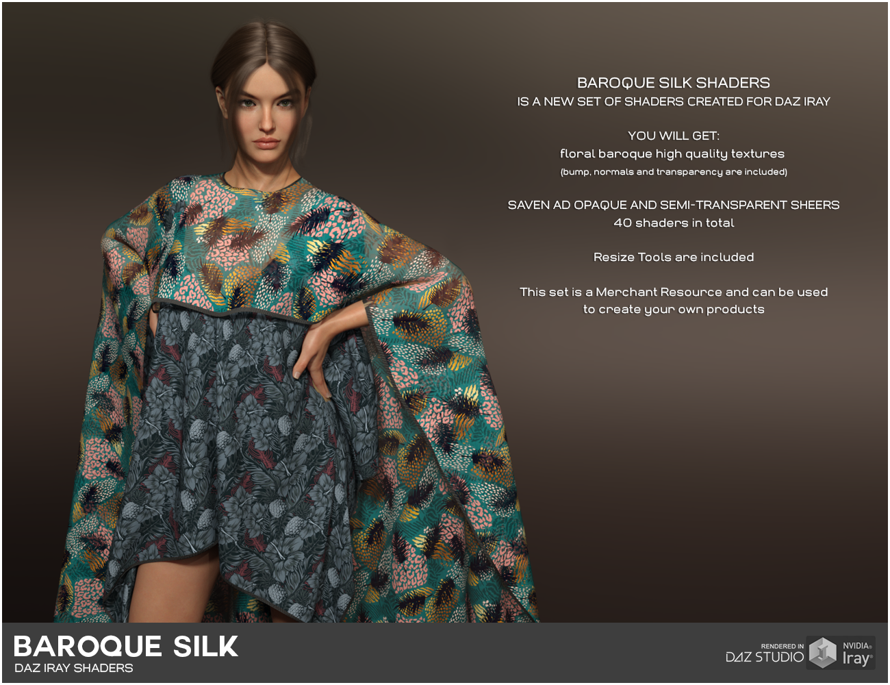 Daz Iray -  Baroque Silk by N/A