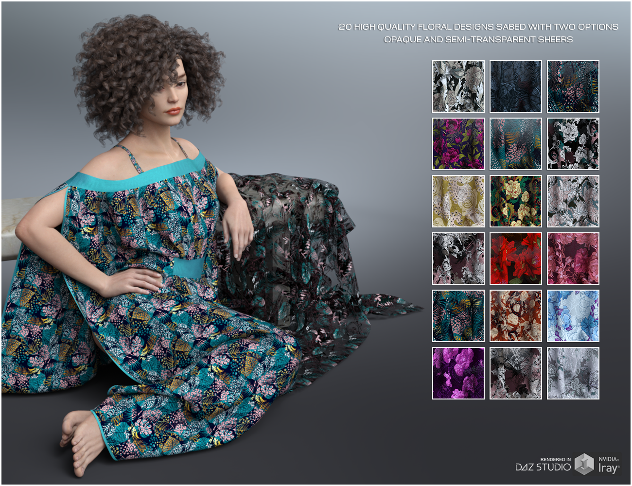 Daz Iray -  Baroque Silk by N/A