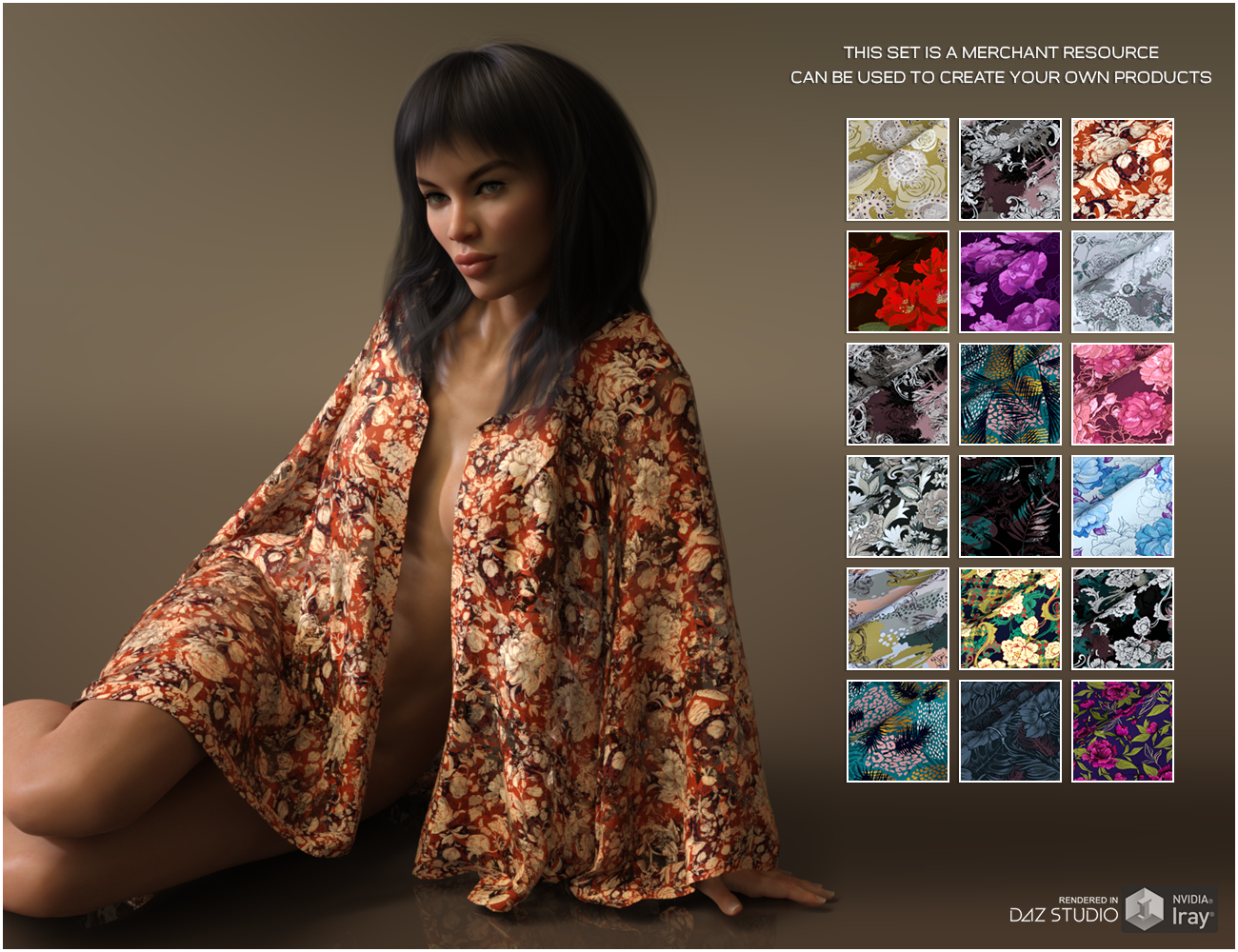 Daz Iray -  Baroque Silk by N/A