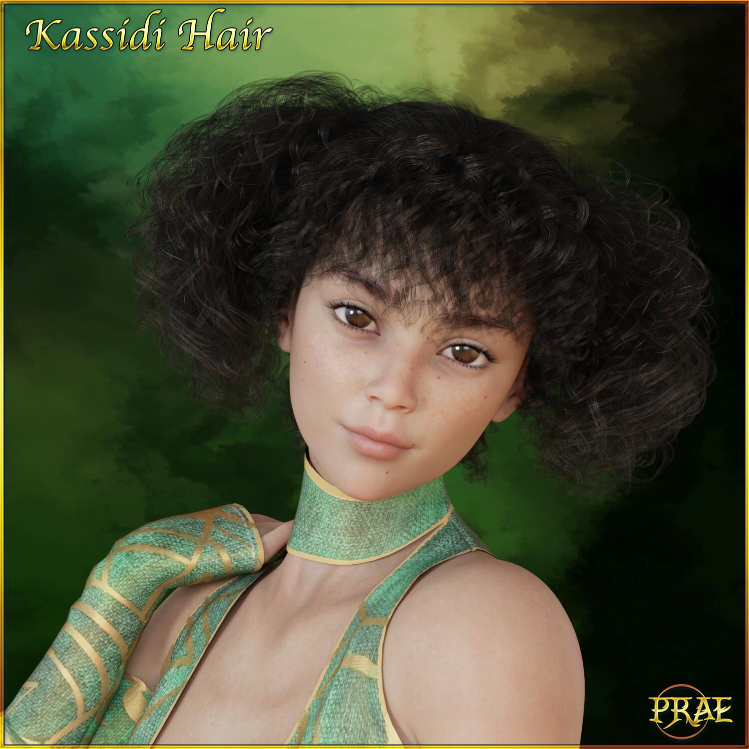 Prae-Kassidi Hair G8 Daz by N/A