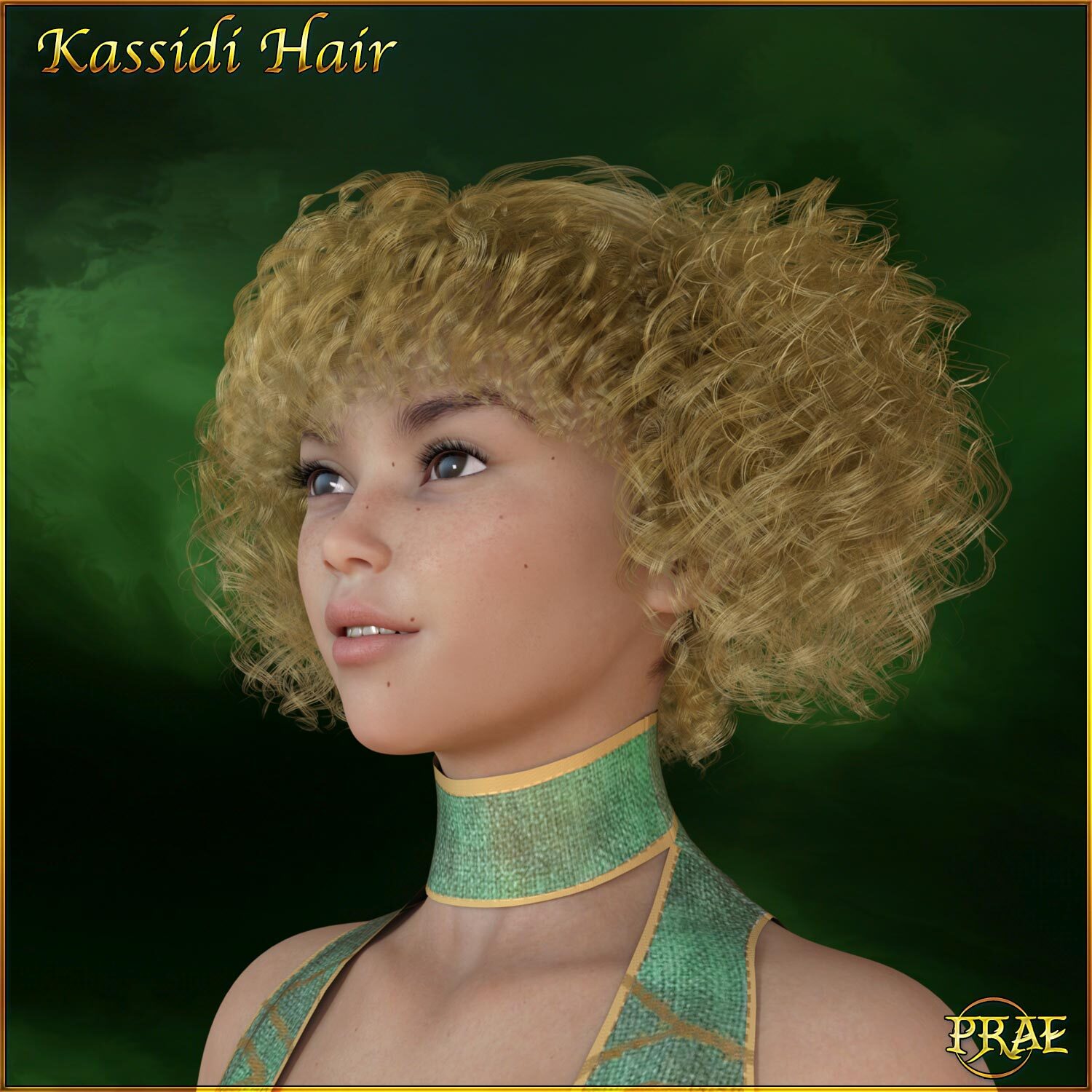 Prae-Kassidi Hair G8 Daz by N/A