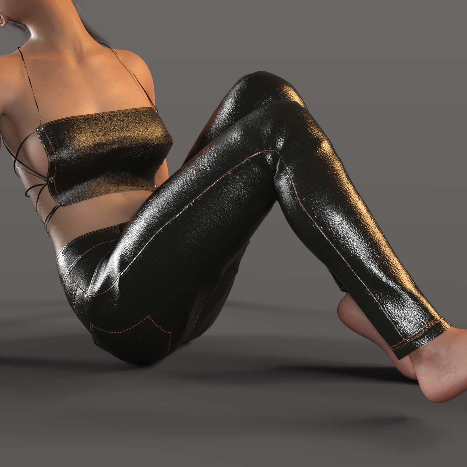 Leather Textures for Sexy Tight Suit by N/A