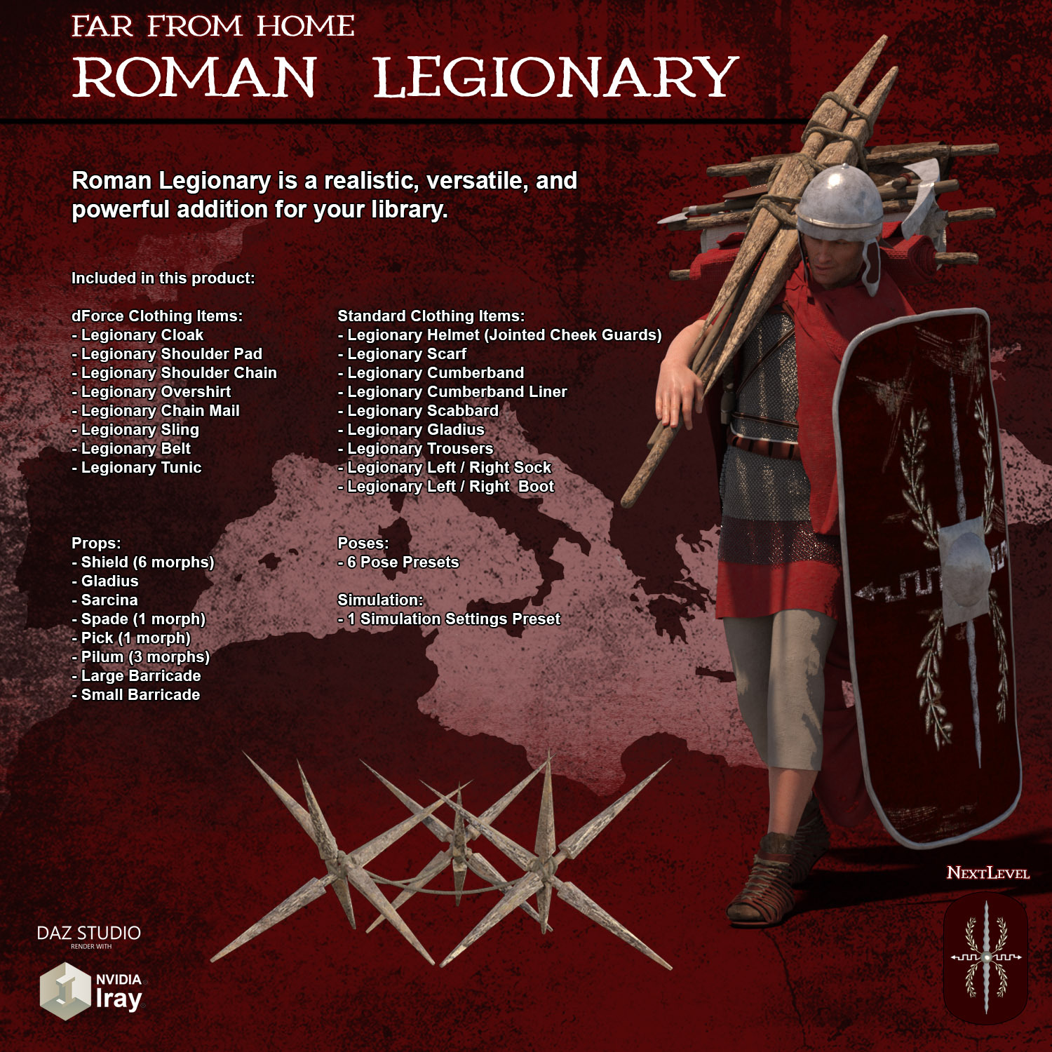 Far From Home - Roman Legionary by N/A