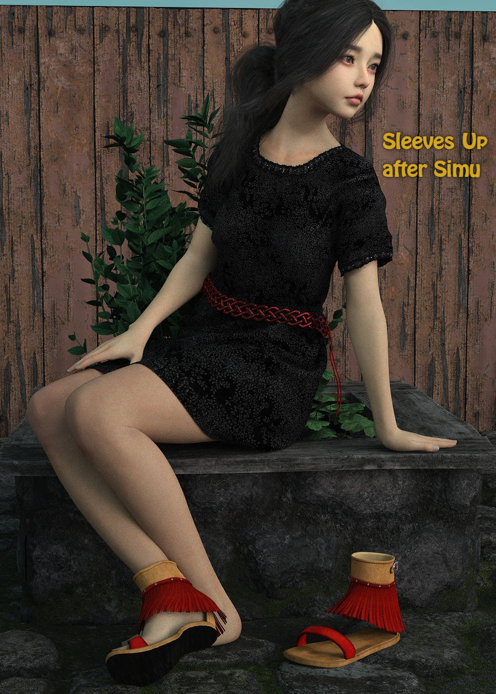 dForce Freya Dress for G8F by N/A