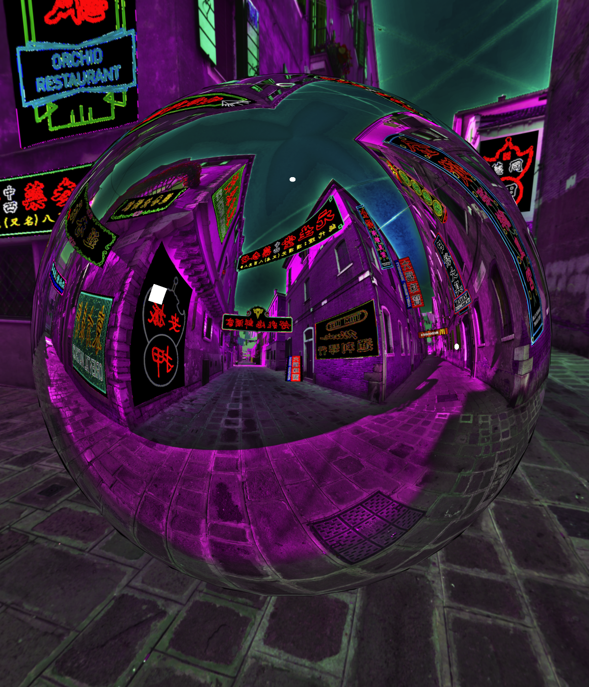 Neon street HDRI for Daz and Poser by N/A