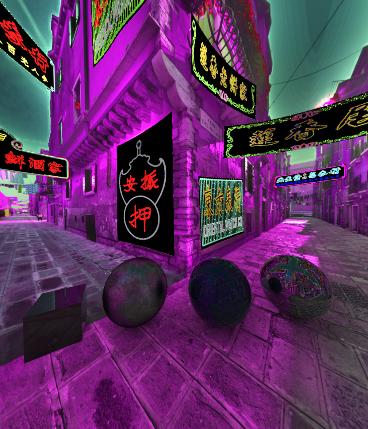 Neon street HDRI for Daz and Poser by N/A