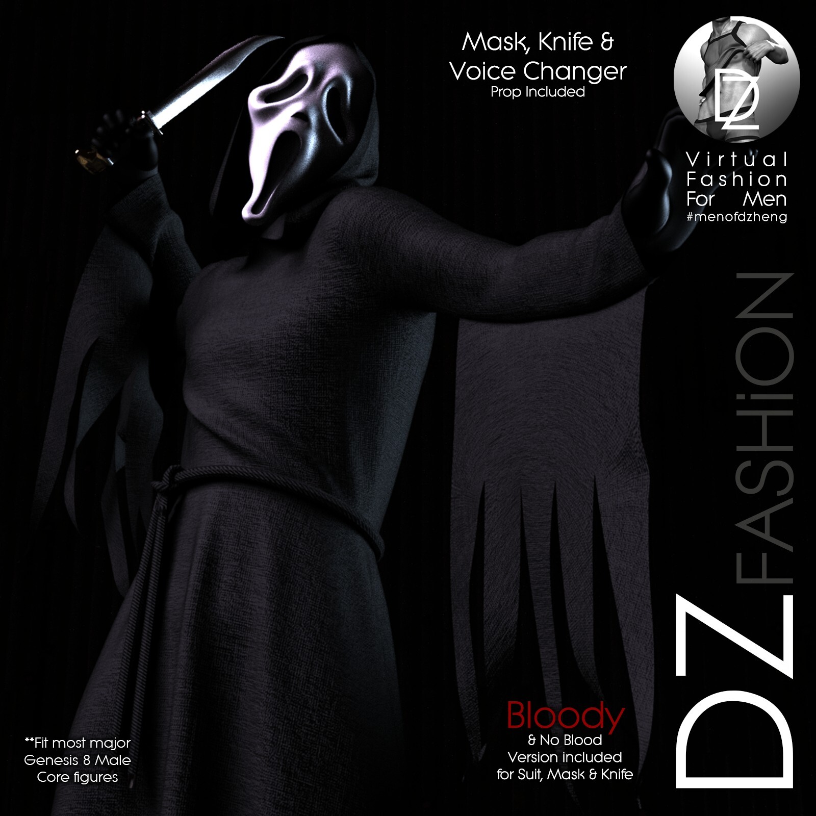 DZ G8M Horror IconZ - DForce FreakFaceZ Costume by N/A