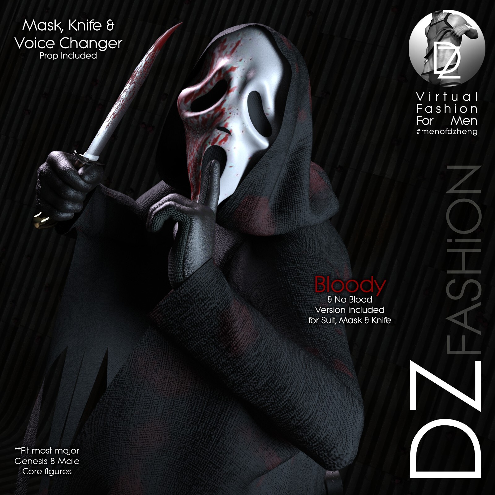 DZ G8M Horror IconZ - DForce FreakFaceZ Costume by N/A