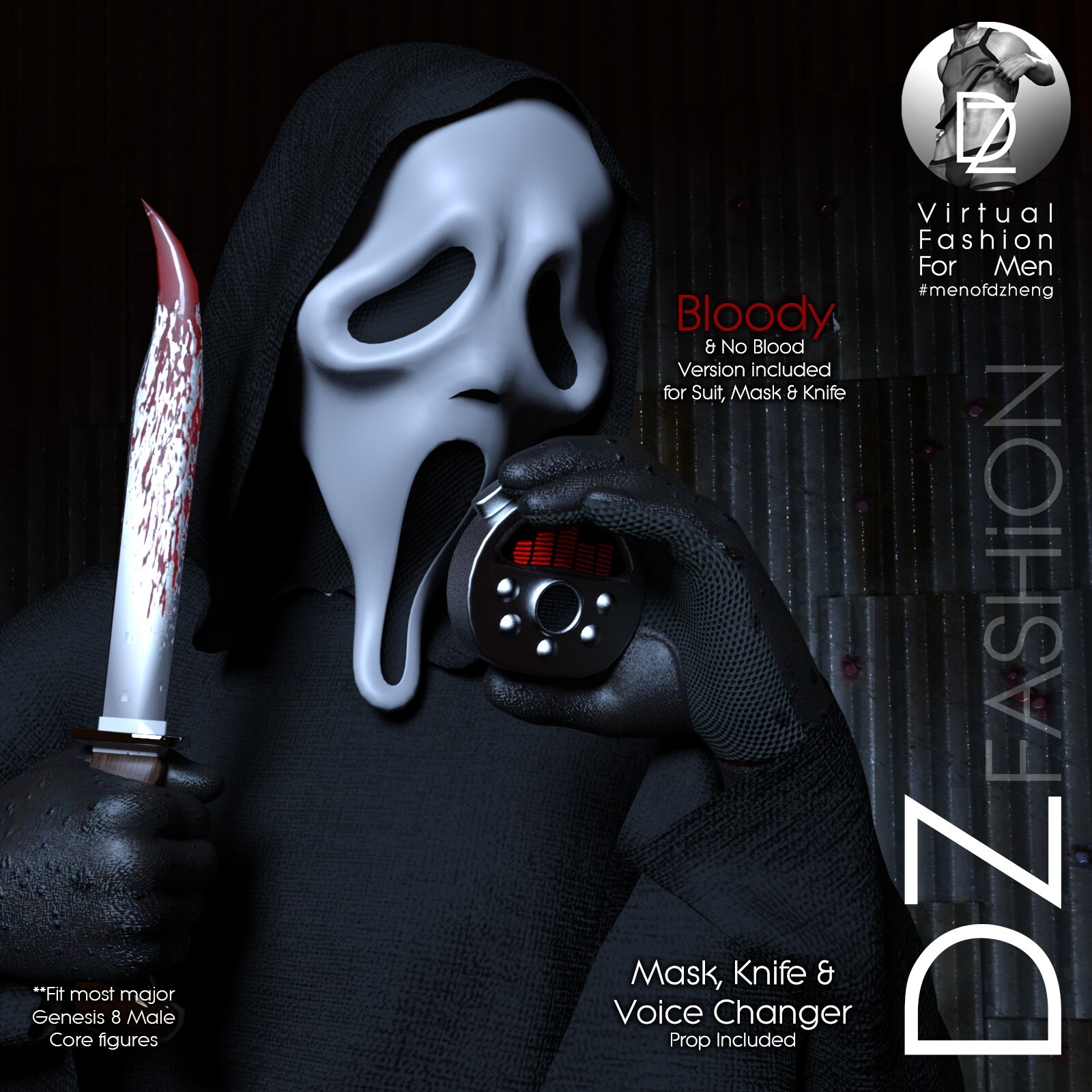 DZ G8M Horror IconZ - DForce FreakFaceZ Costume by N/A