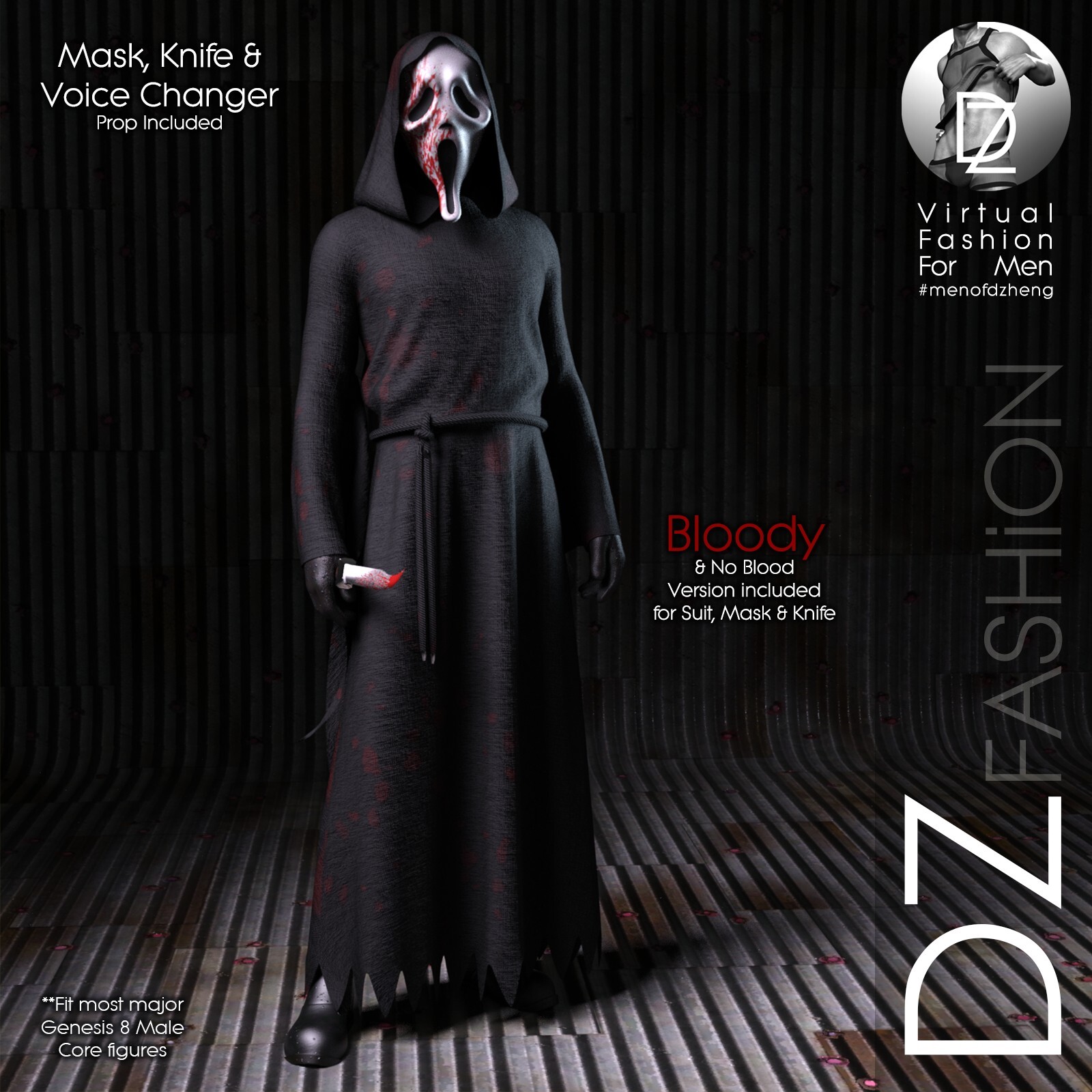 DZ G8M Horror IconZ - DForce FreakFaceZ Costume by N/A