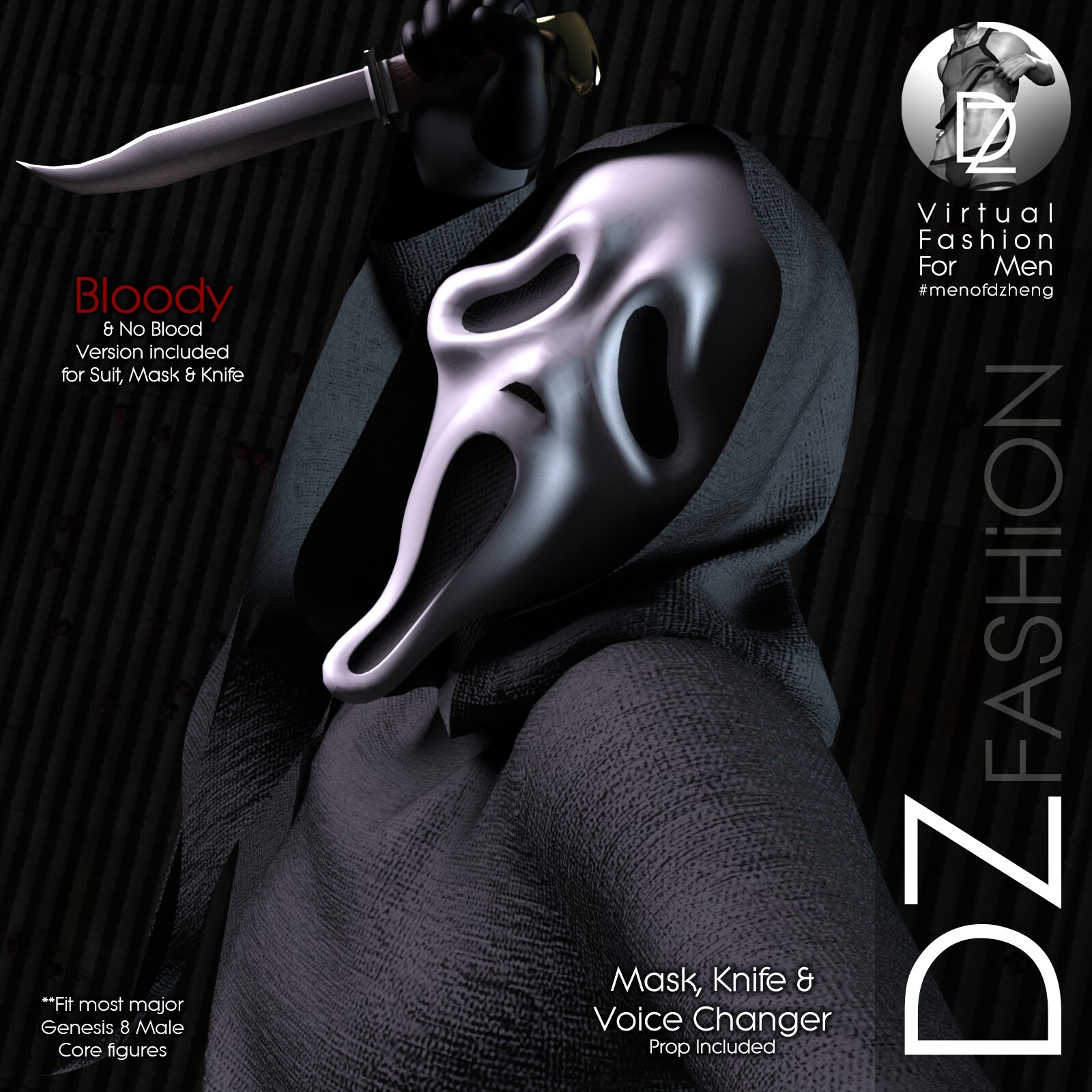 DZ G8M Horror IconZ - DForce FreakFaceZ Costume by N/A