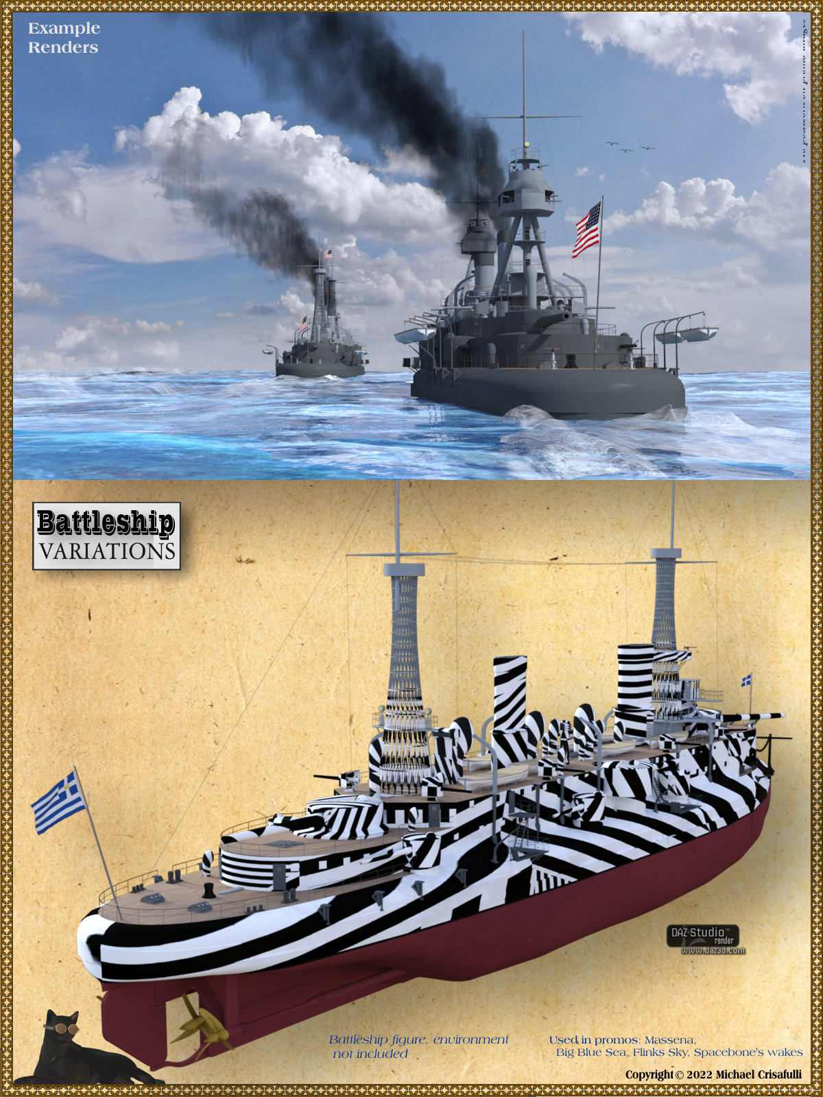 Battleship Variations for the Massena by N/A