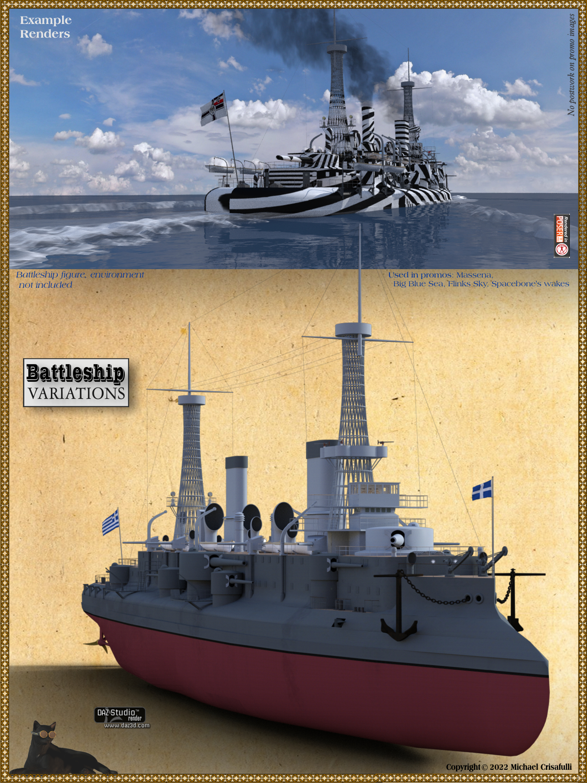 Battleship Variations for the Massena by N/A