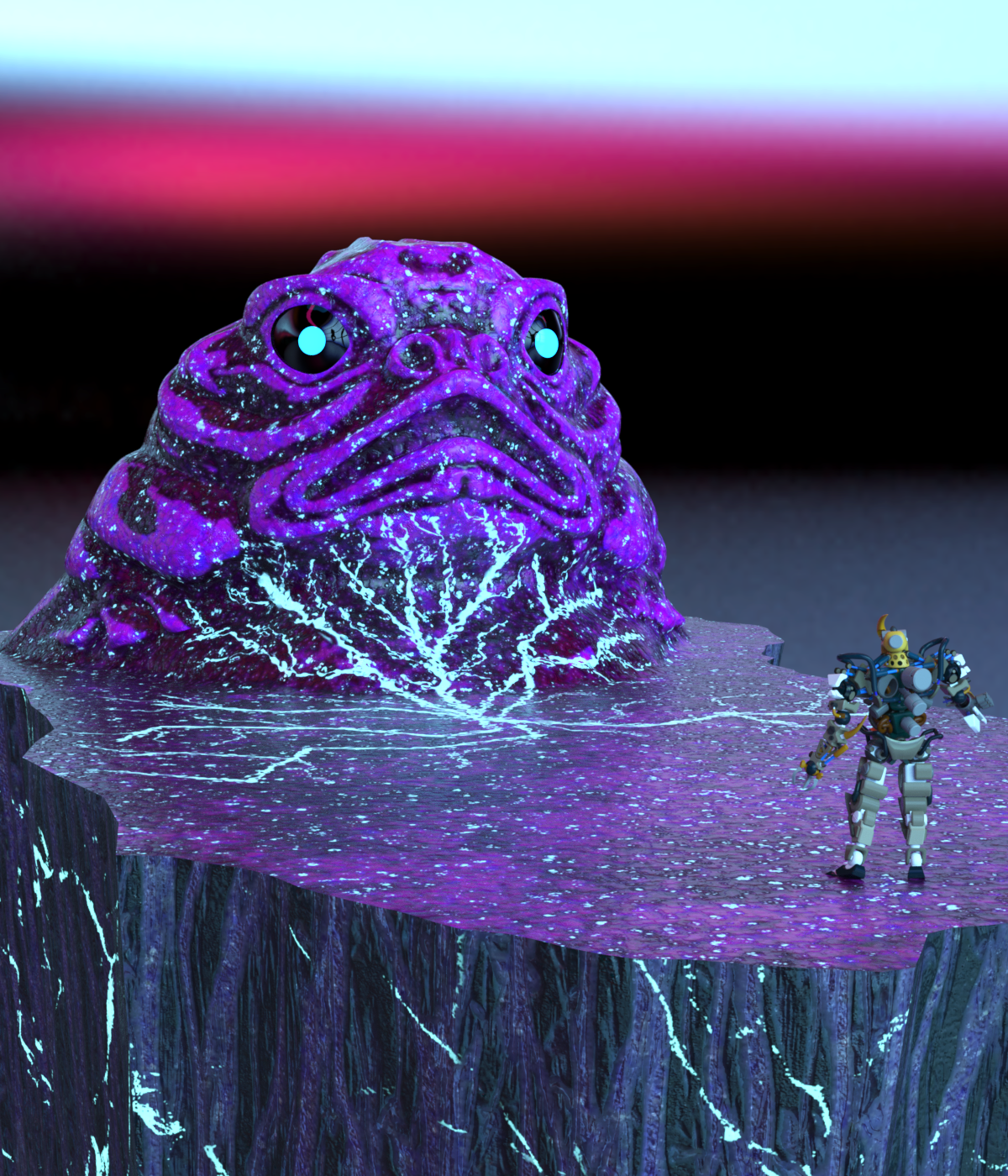 Toad cliff for Daz and Poser by N/A