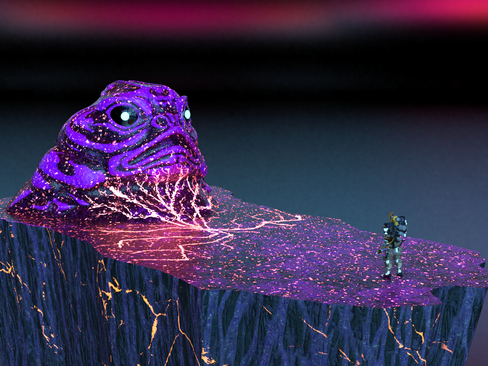 Toad cliff for Daz and Poser by N/A