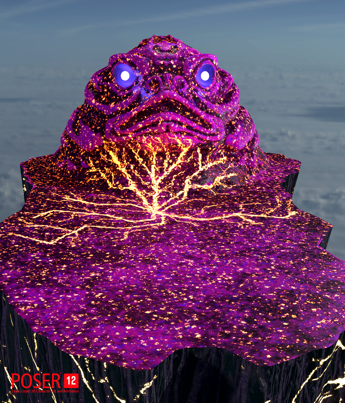 Toad cliff for Daz and Poser by N/A