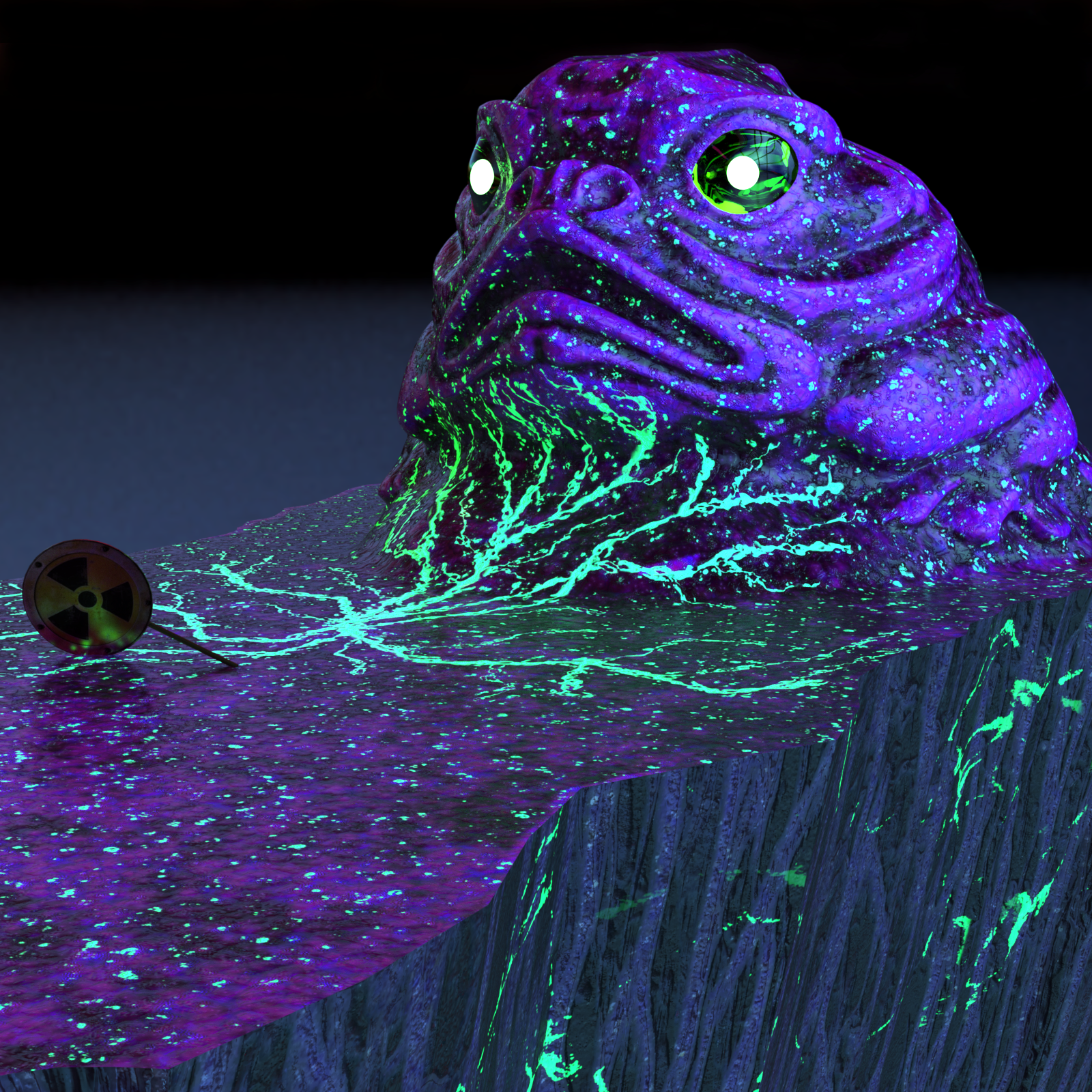 Toad cliff for Daz and Poser by N/A