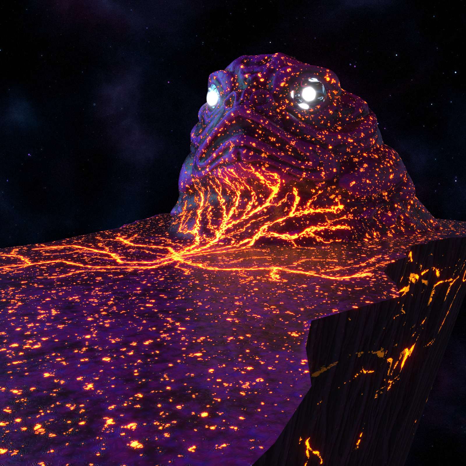 Toad cliff for Daz and Poser by N/A