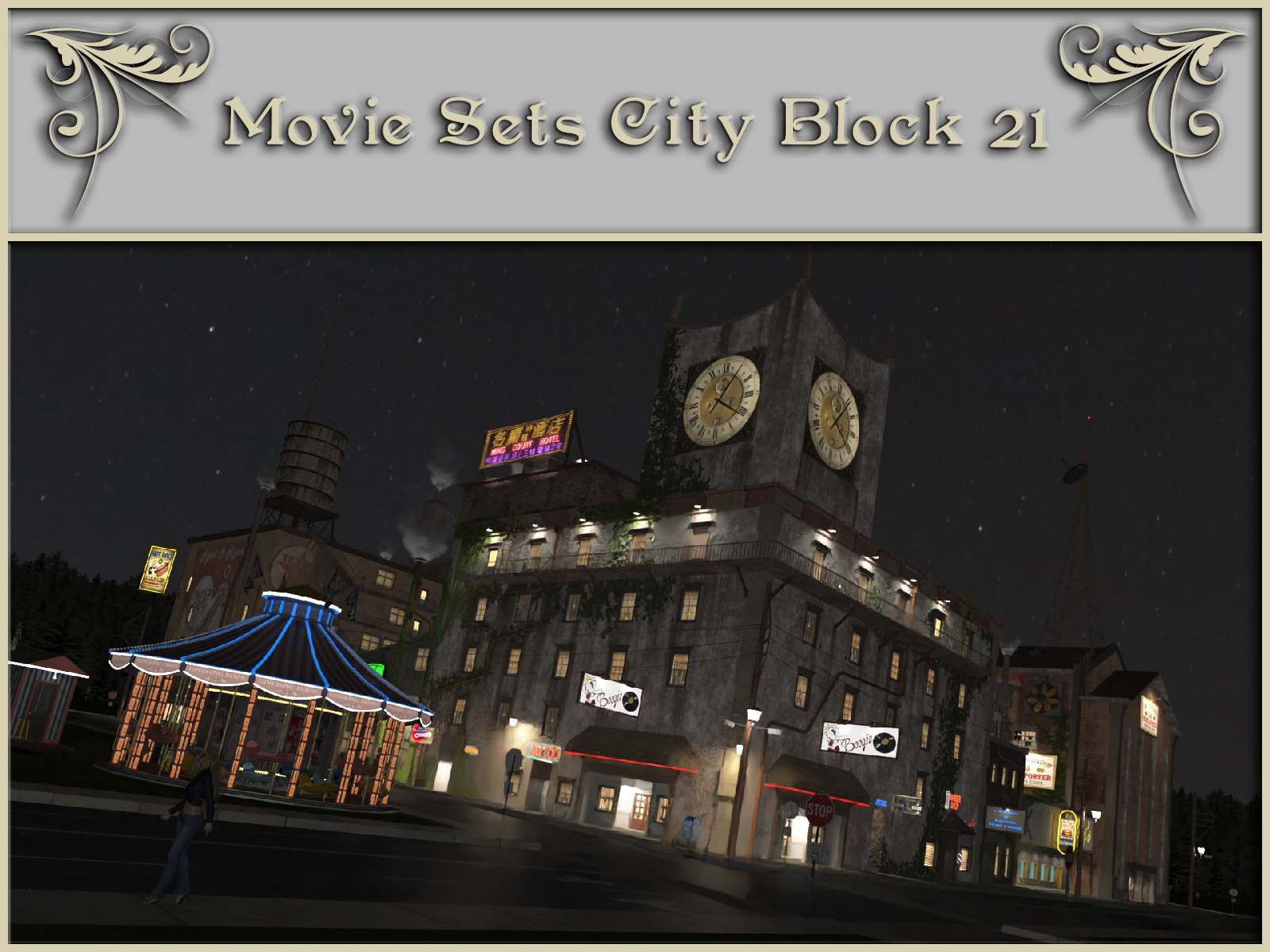 Movie Sets, City Block 21 by N/A
