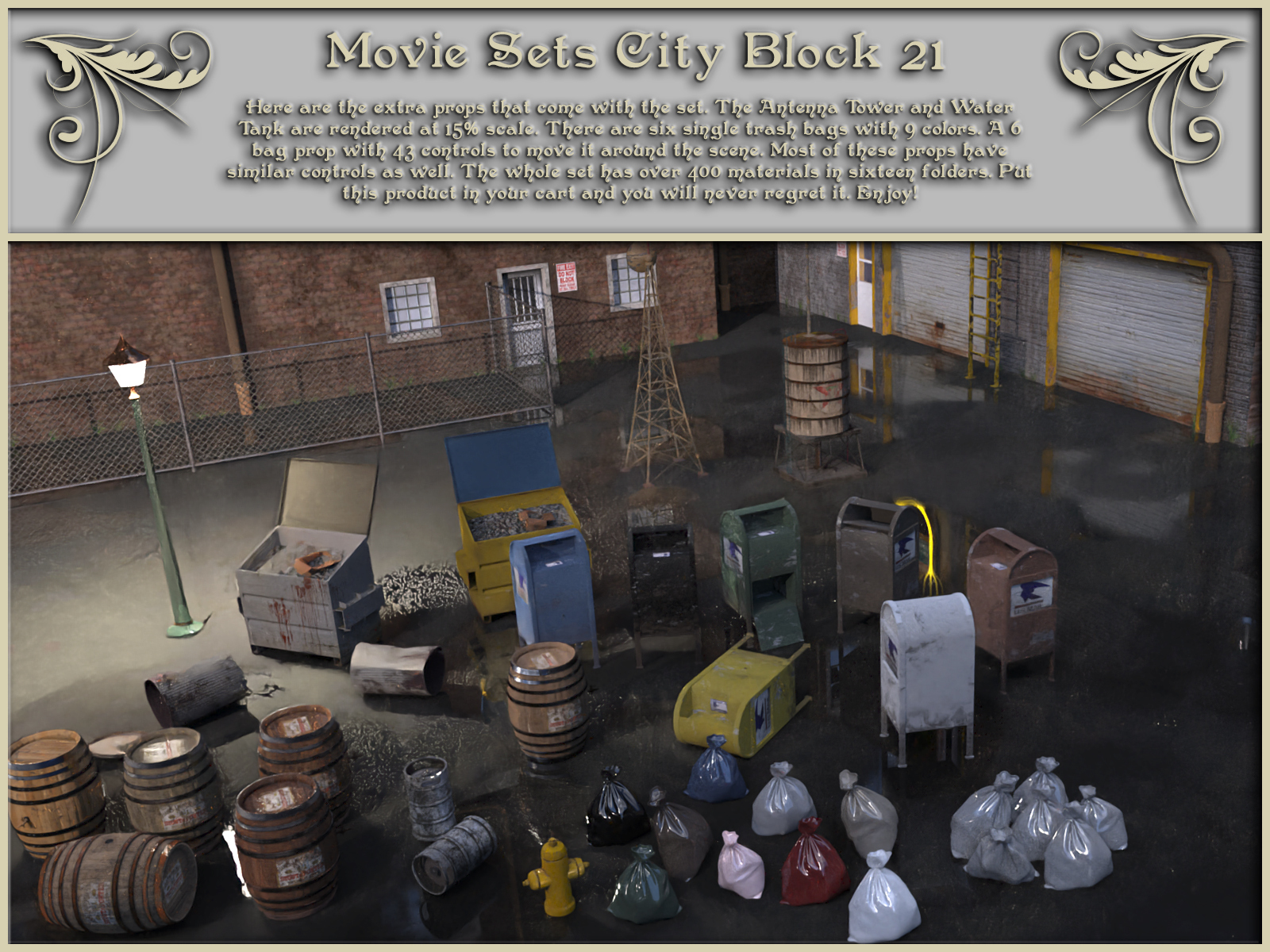 Movie Sets, City Block 21 by N/A