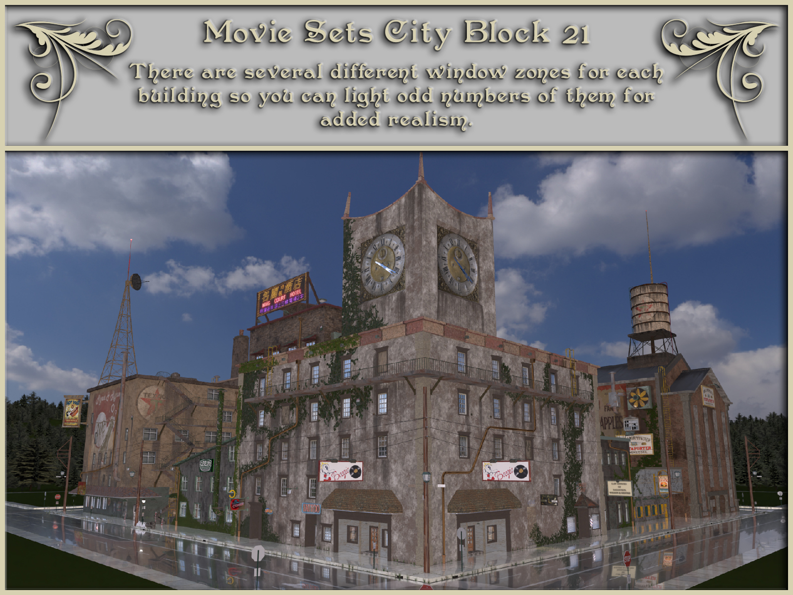 Movie Sets, City Block 21 by N/A