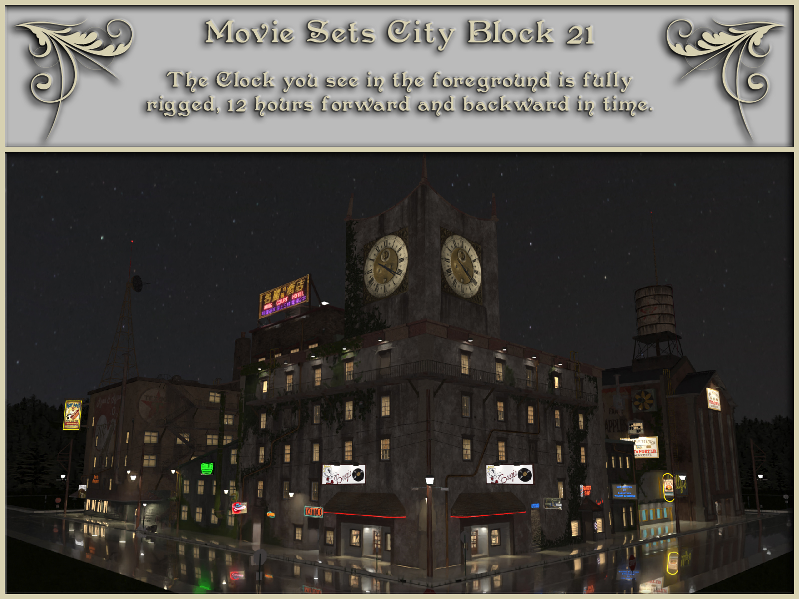 Movie Sets, City Block 21 by N/A