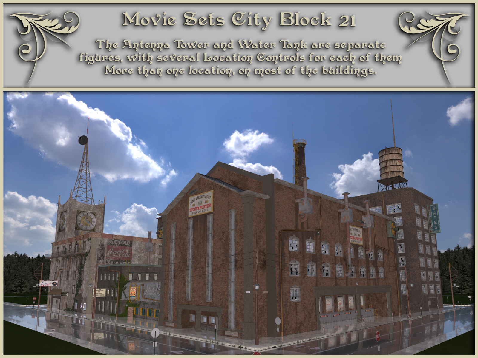 Movie Sets, City Block 21 by N/A