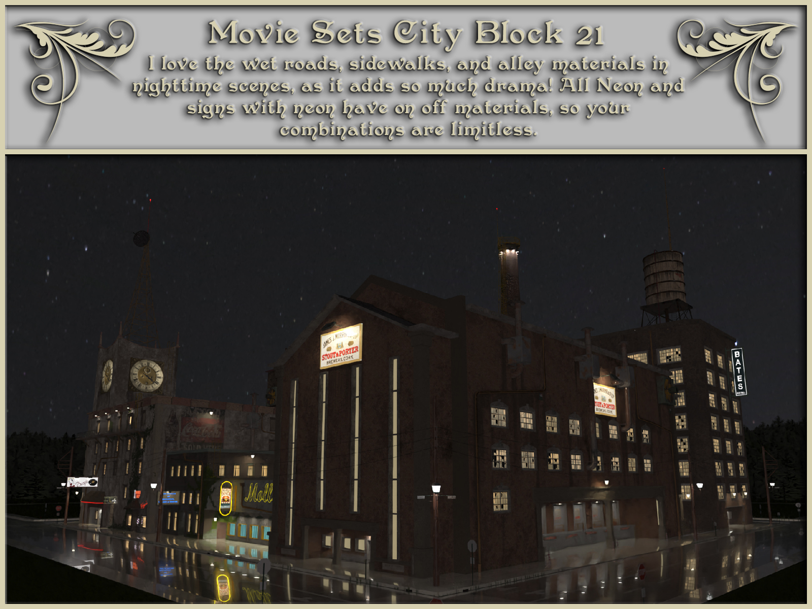 Movie Sets, City Block 21 by N/A