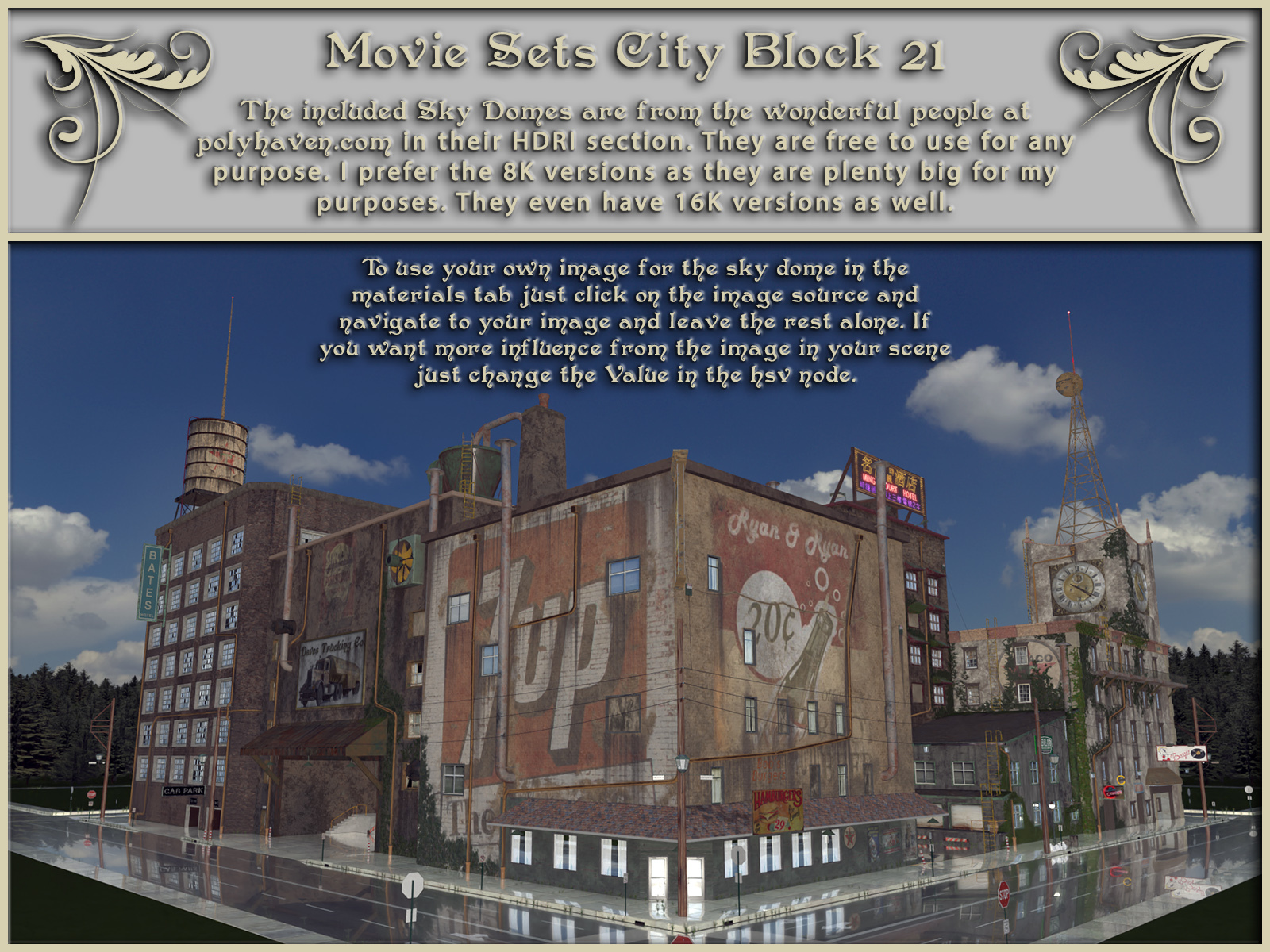 Movie Sets, City Block 21 by N/A