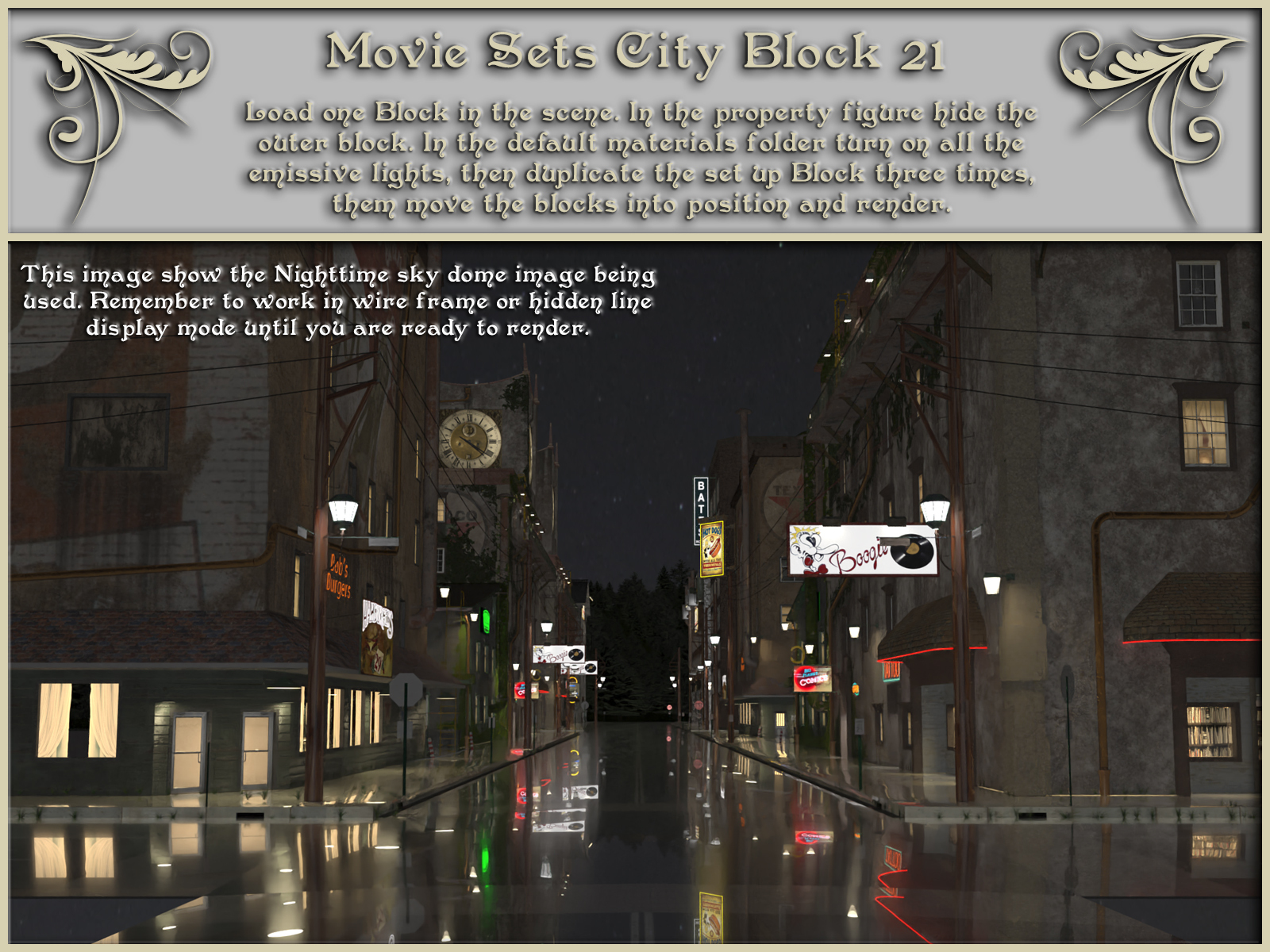 Movie Sets, City Block 21 by N/A