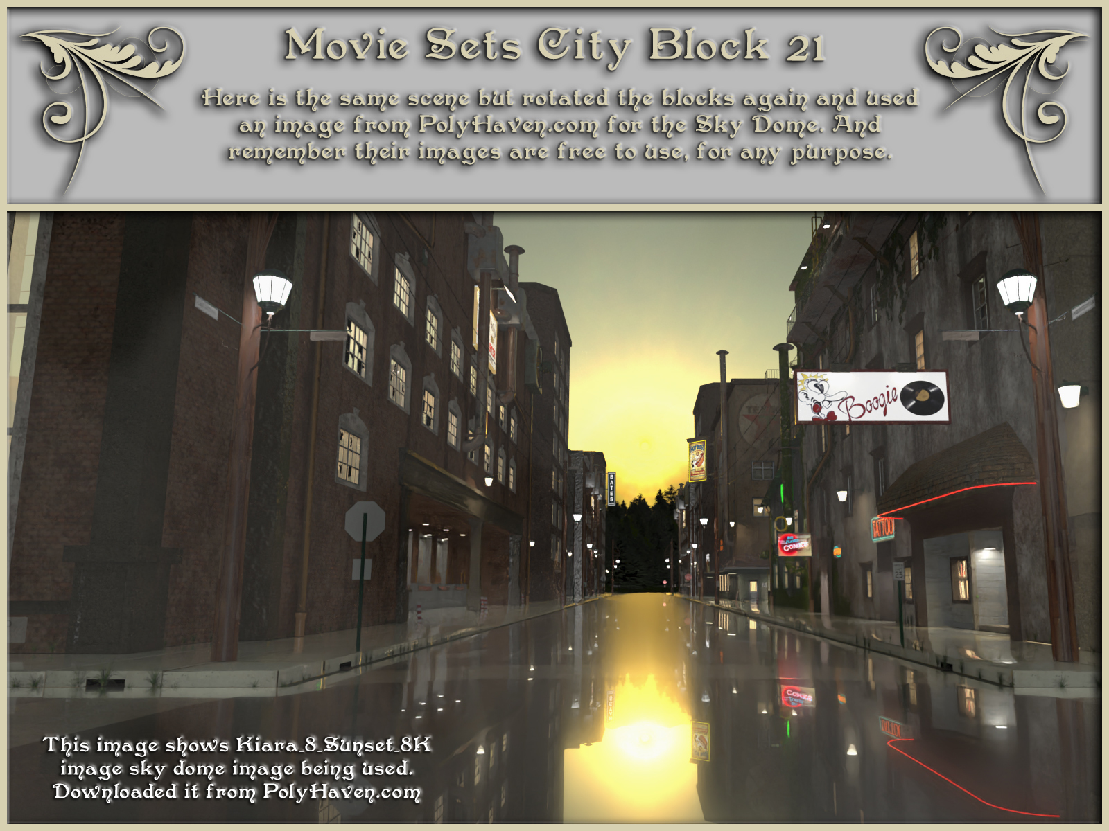 Movie Sets, City Block 21 by N/A