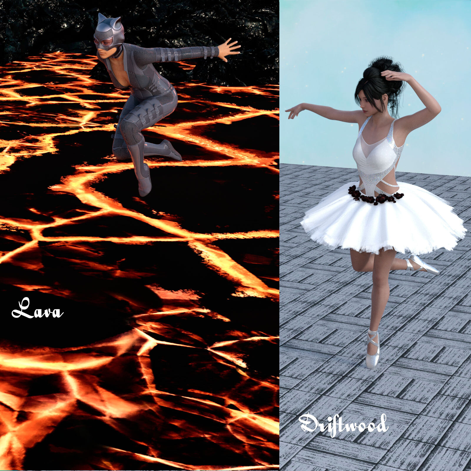 SIC Fantasy Floors for Daz Studio by N/A