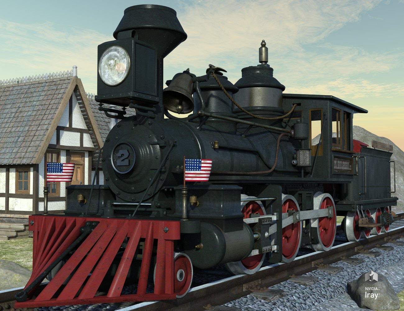 Western Train by N/A