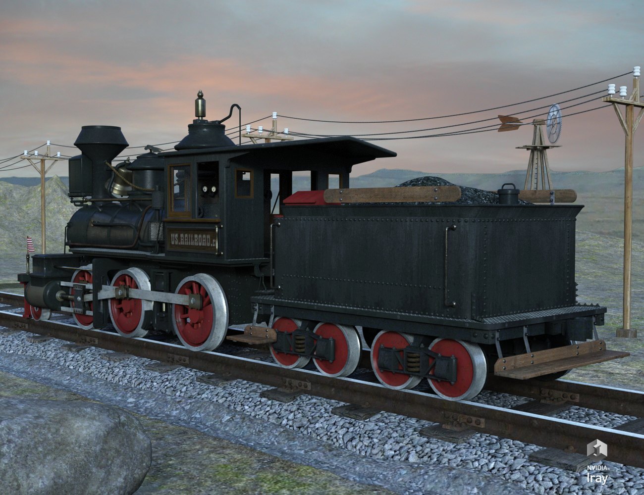 Western Train by N/A