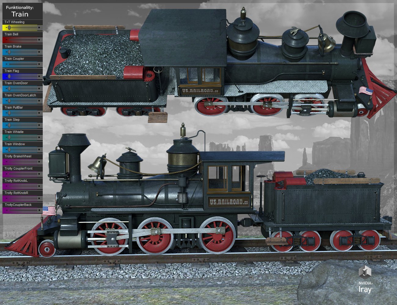 Western Train by N/A